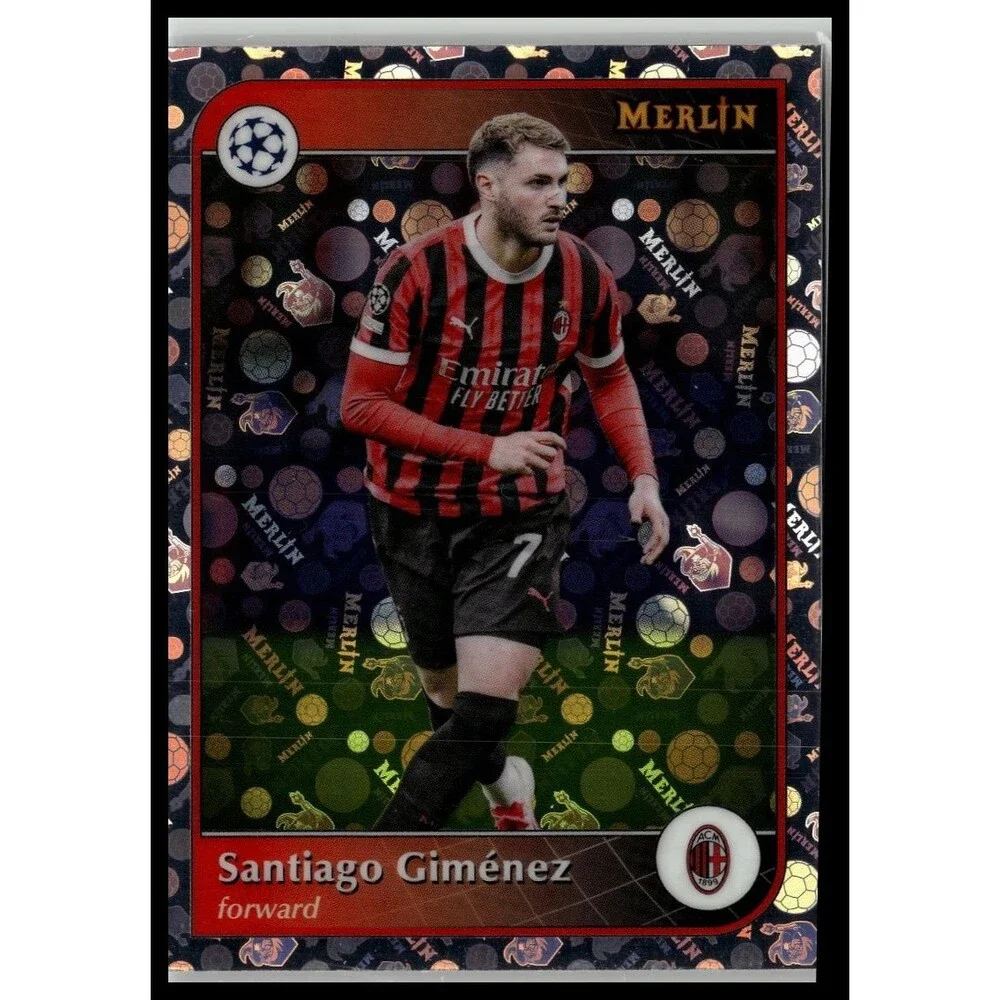 2024-25 Merlin UEFA Santiago Giménez #153 A.C. Milan Vintage Merlin